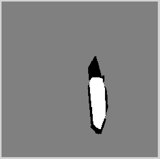 521x520 watershed boundaries closely surround one area