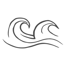 256x256 Collection Of Free Wave Drawing Hand Drawn Download On Ui Ex