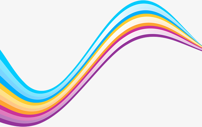 650x407 Wave Color Chart, Bend, Curved Lines, Line Drawing Png And Vector