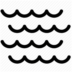250x250 Waves Outline Png, Picture