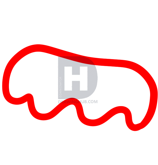 638x667 How To Draw A Cake For Kids, Step