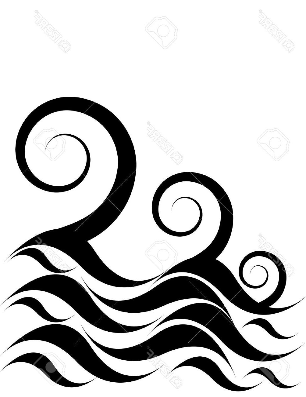 1004x1300 Huge Collection Of 'ocean Line Drawing' Download More Than