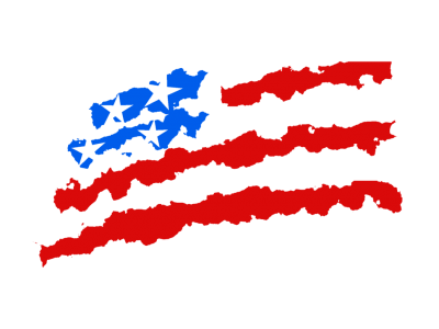 400x300 Waving American Flag Drawing Png Png Vector, Clipart