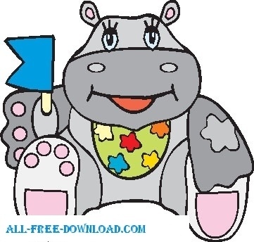 361x344 Waving Flag Corel Draw Free Vector Download