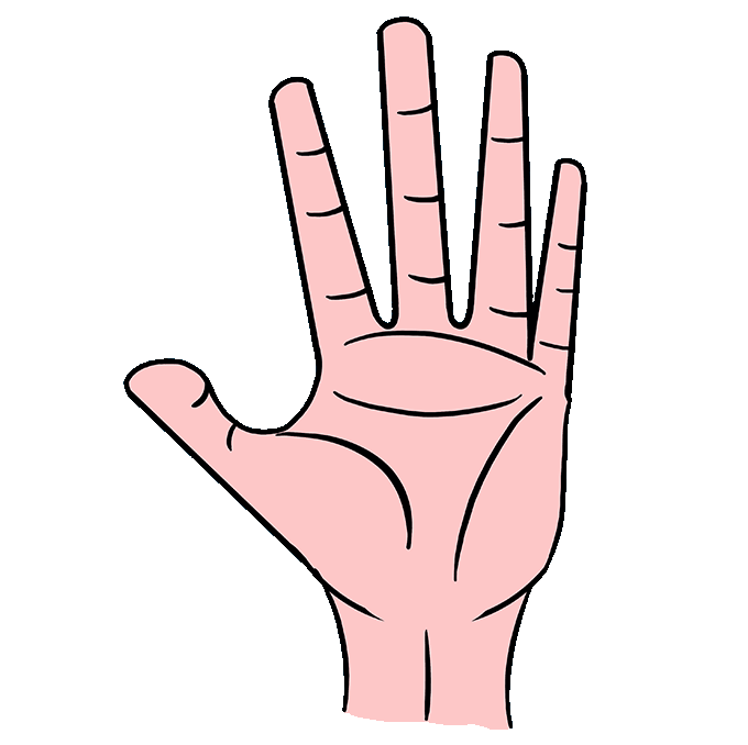 680x678 How To Draw A Hand Really Easy Drawing Tutorial