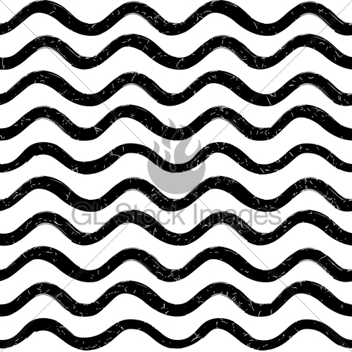 500x500 Abstract Ocean Wave Seamless Pattern Wavy Line Stripe Ba Gl
