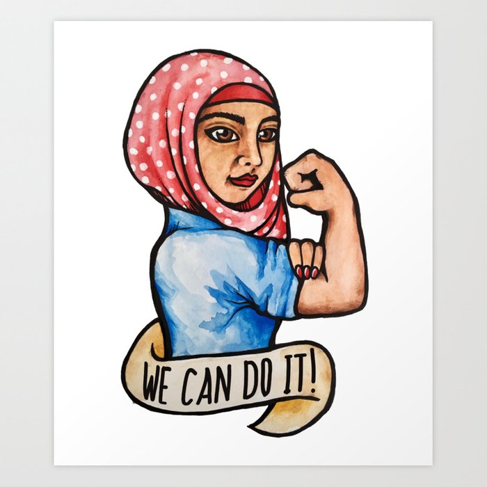 700x700 We Can Do It Rosie The Riveter Art Print