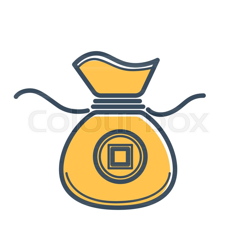 800x800 Chinese Wealth And Luck Vector Icon Of Stock Vector Colourbox
