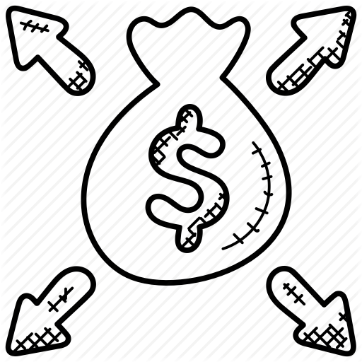 512x512 Circulating Funds, Money Sack, Mutual Funds, Savings, Wealth Icon