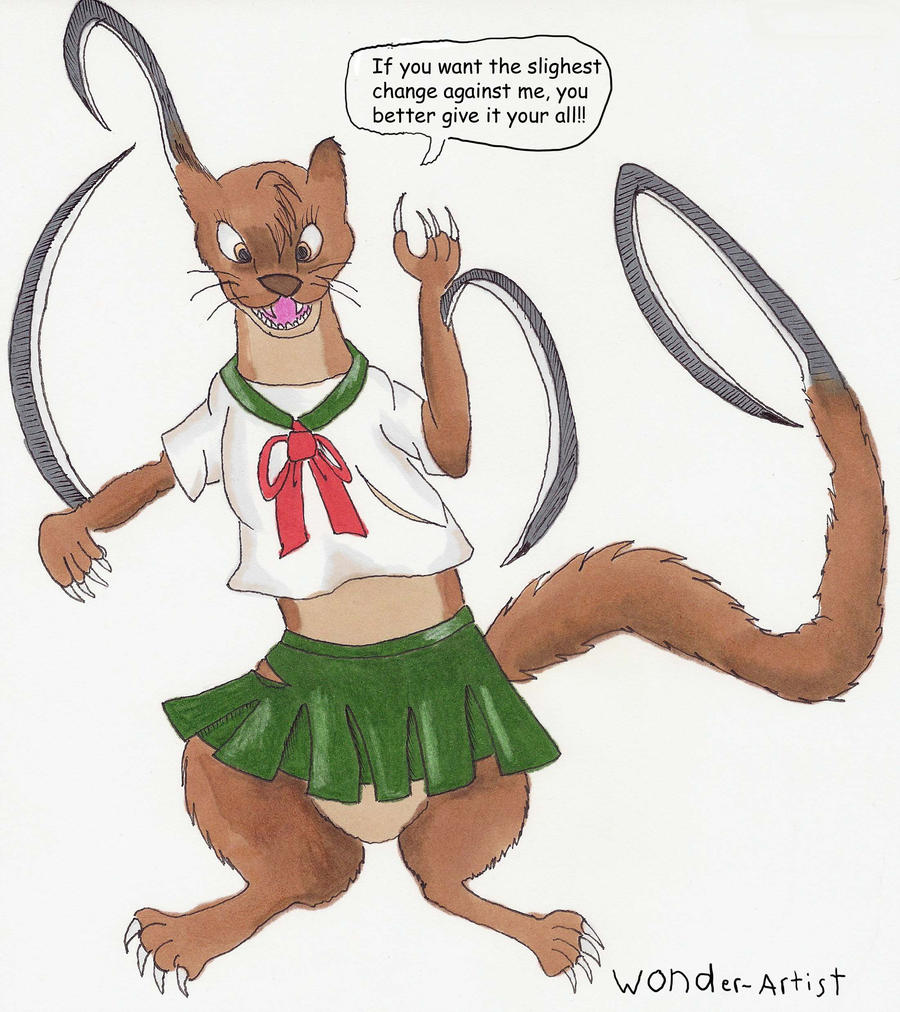 900x1012 sickle weasel odd drawing