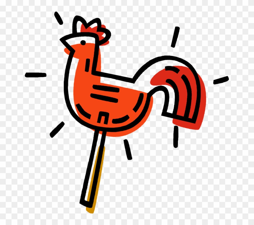 880x780 Vector Illustration Of Weather Vane Or Weathercock