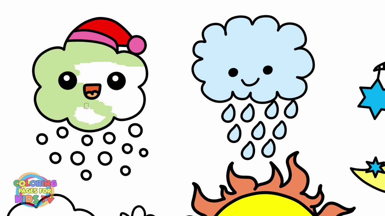 Weather Drawing For Kids | Free download on ClipArtMag