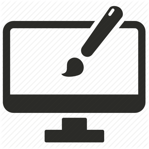 512x512 Art, Brush, Computer, Custom, Design, Drawing, Interface, Internet