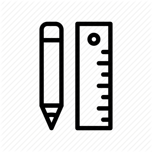 512x512 Design, Drawing, Geometry, Pencil, Ruler Icon