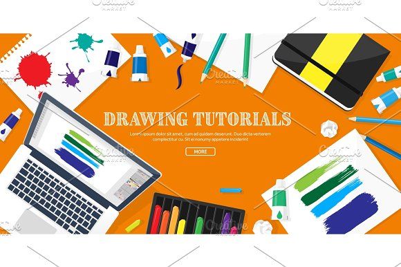 580x386 Graphic Web Design Drawing And Painting Development