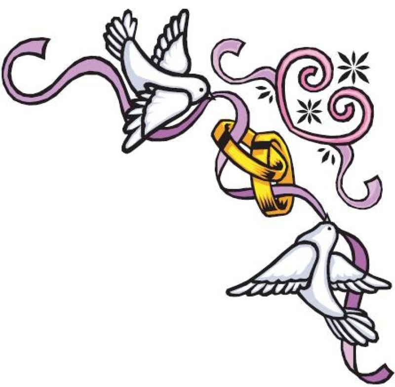 800x784 Easy Purple Wedding Bells