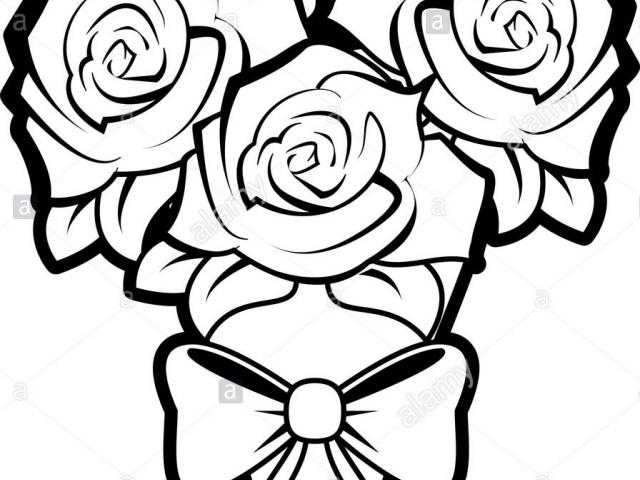 640x480 drawn bouquet wedding bouquet