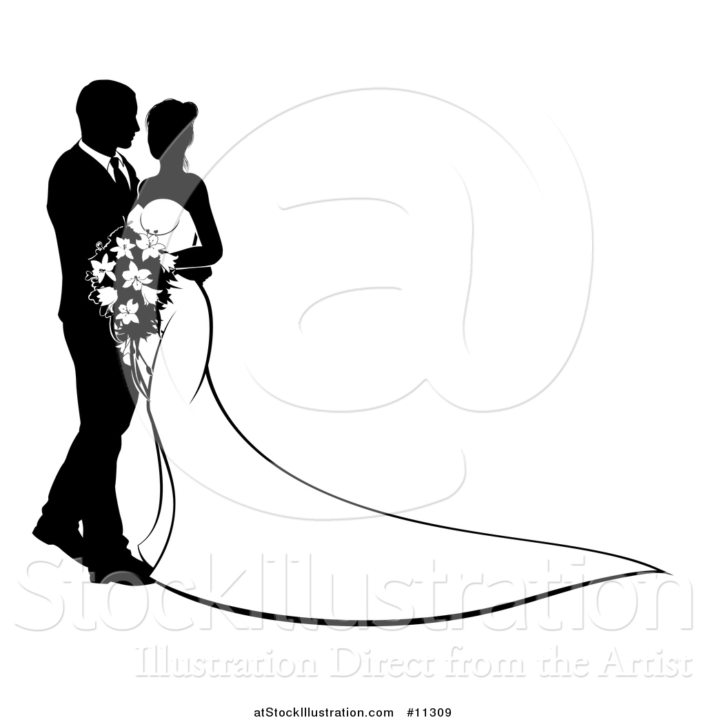 1024x1044 Vector Illustration Of A Black And White Silhouetted Posing