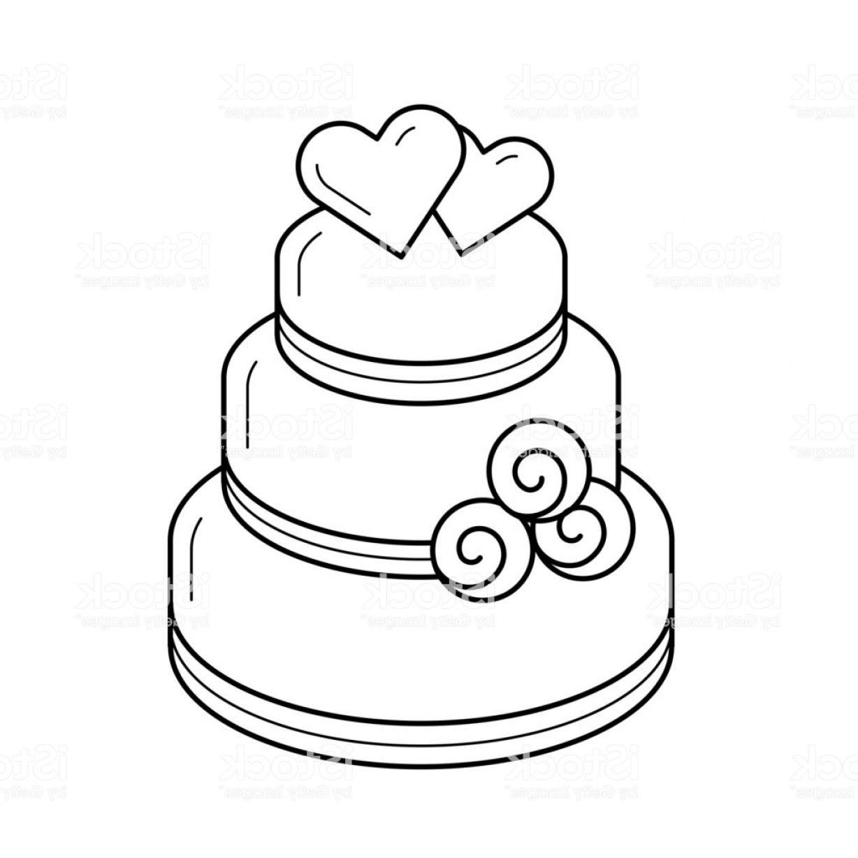 1228x1228 Wedding Cake Vector Line Icon Gm Soidergi