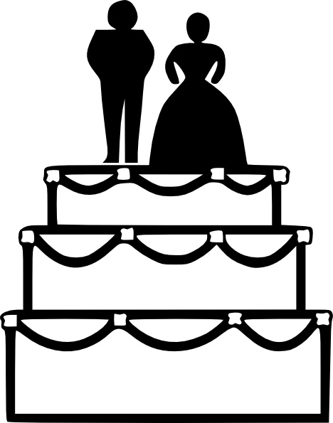 468x595 Wedding Cake Clip Art Free Vector In Open Office Drawing