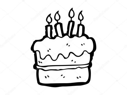 440x330 Free Coloring Pages Of Time For Cake, Wedding Cake Coloring