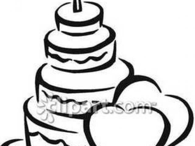 640x480 Free Wedding Cake Clipart, Download Free Clip Art
