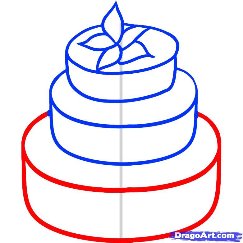 782x782 how to draw a wedding cake crafts and diy cake sketch, cake