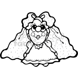 300x300 Wedding Bride Clipart Royalty Free Clipart