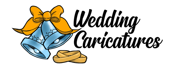 594x232 Wedding Caricatures