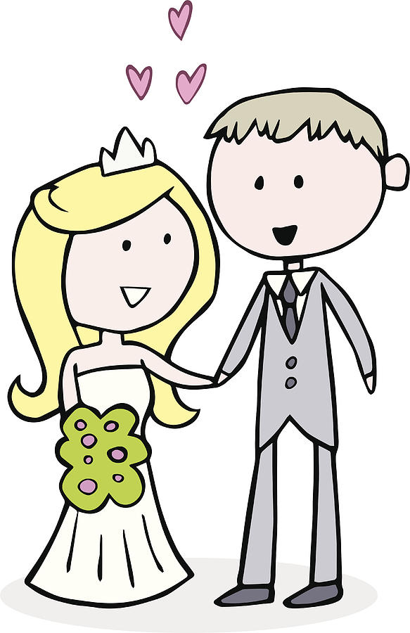 Wedding Cartoon Drawing | Free download on ClipArtMag