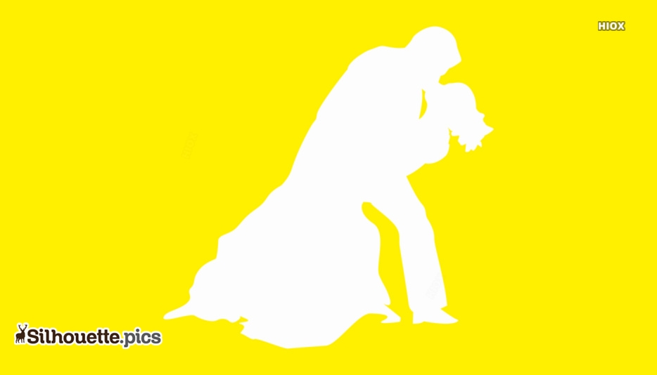 934x534 Cute Wedding Couple Kissing Outline Drawing Silhouette Pics