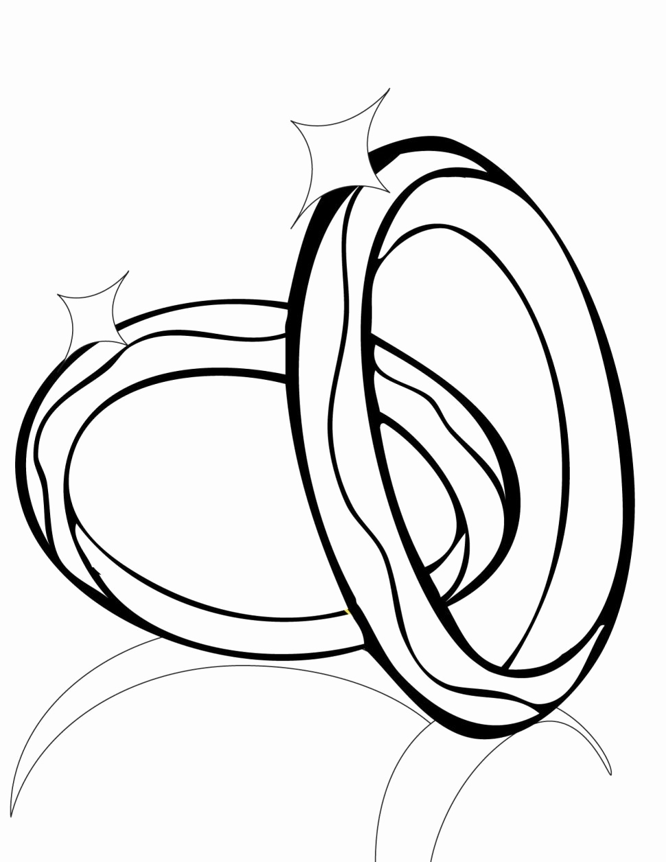 970x1255 Cartoon Wedding Ring Wedding Ring Drawing Free Download