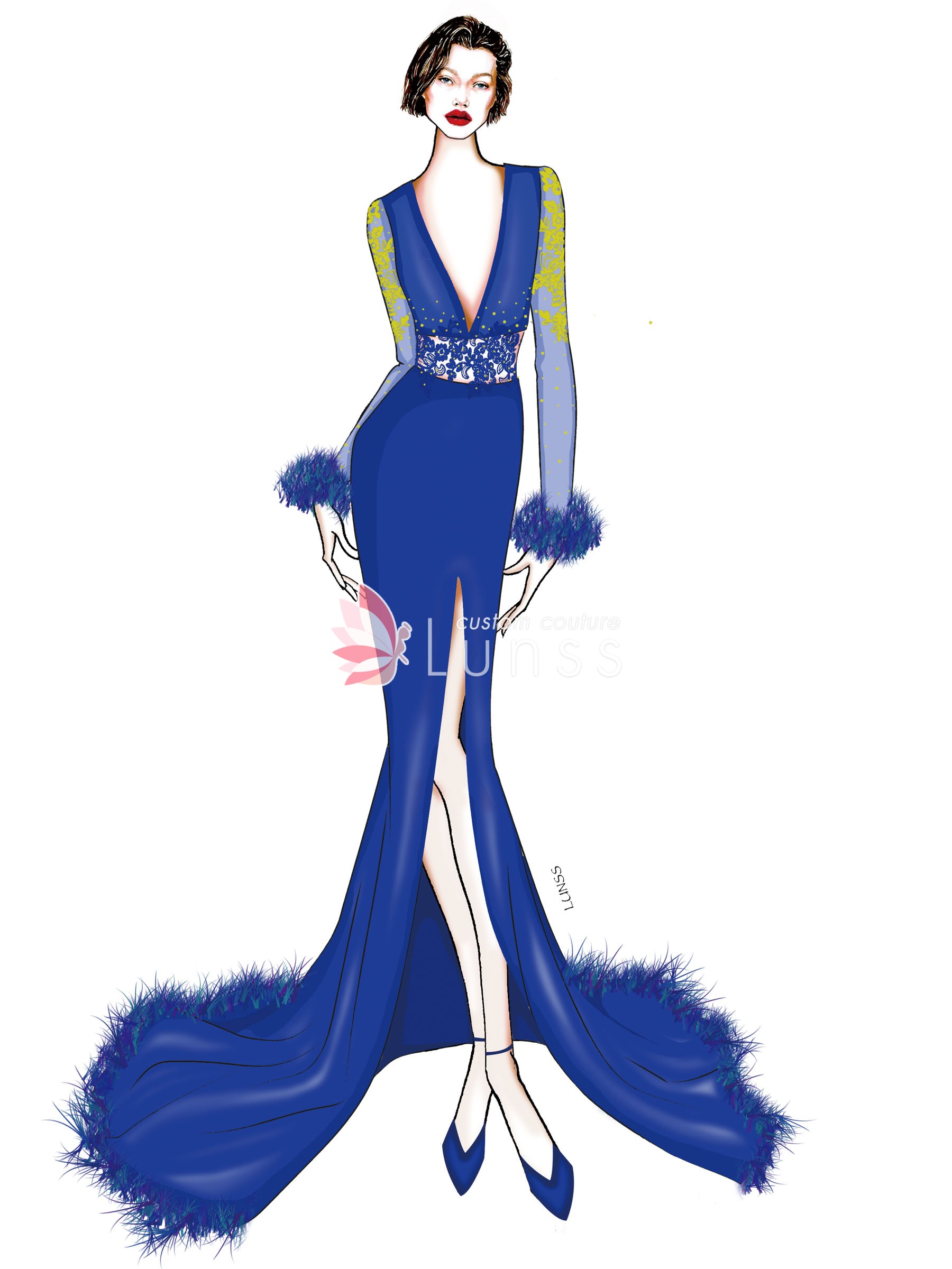 1800x2400 Dress Sketches Gallery