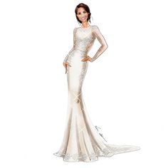 236x236 Best Wedding Gown Sketches Images In Fashion