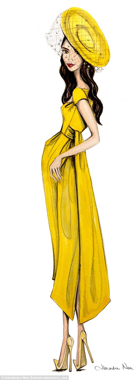 470x1332 alexandra nea graham sketches harry, meghan and royal wedding