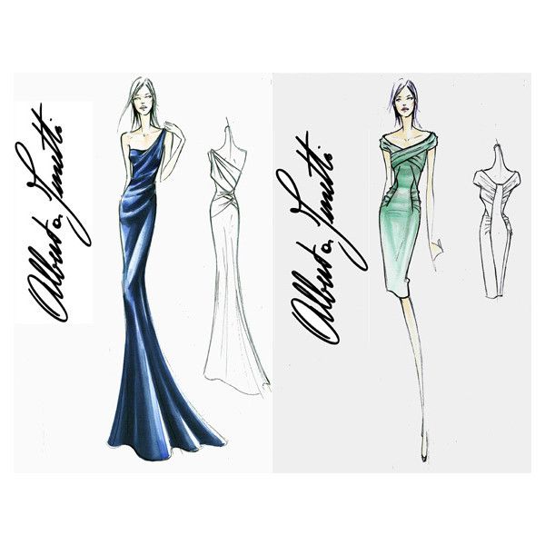 600x600 Chelsy Davy Royal Wedding Dress Sketches