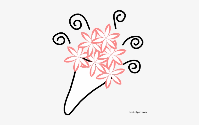 820x516 Wedding Flowers Free Clip Art Image