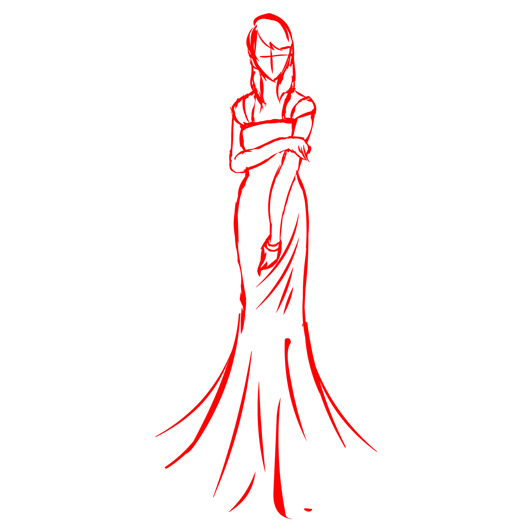 2048x2048 Fashion The Koifish Sketchbook