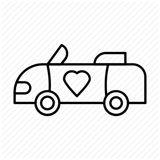 512x512 Automobile, Car, Transport, Vehicle, Wedding Icon