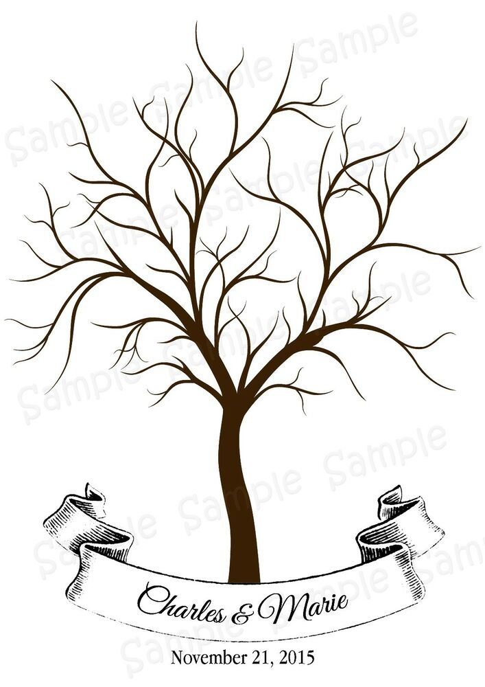 Wedding Tree Drawing | Free download on ClipArtMag