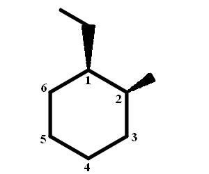 300x250 How Can I Draw The More Stable Chair Conformer Of Cis Ethyl