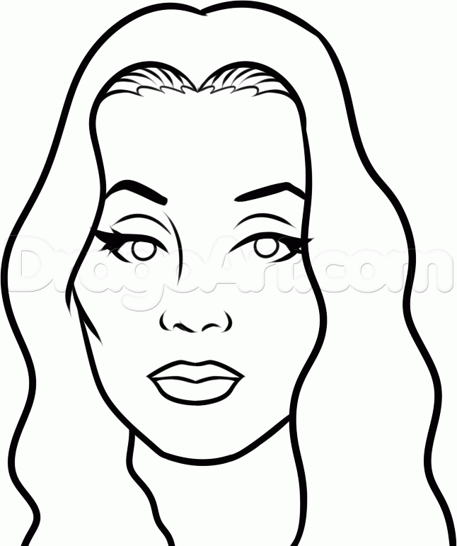 646x771 how to draw morticia addams step art