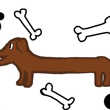 360x360 Dachshund Dog Drawing