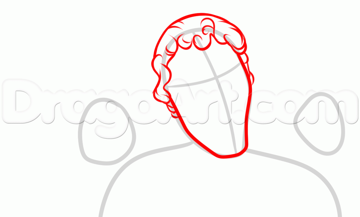 1160x699 How To Draw A Weeping Angel From Doctor Who, Step