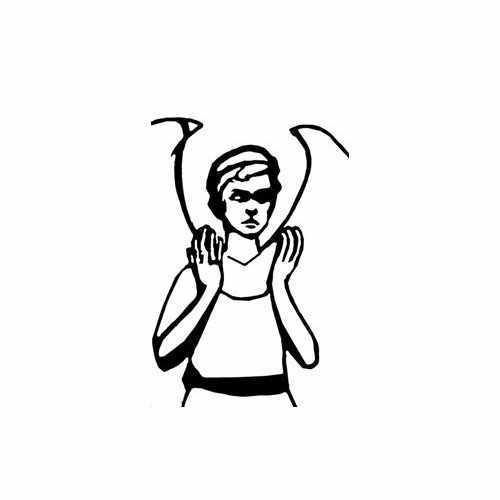 500x500 Weeping Angel Hands Vinyl Decal Sticker