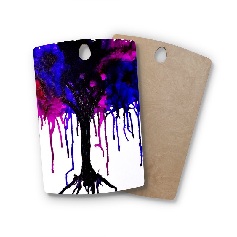 800x800 East Urban Home Claire Day Birchwood Weeping Willow Cutting Board