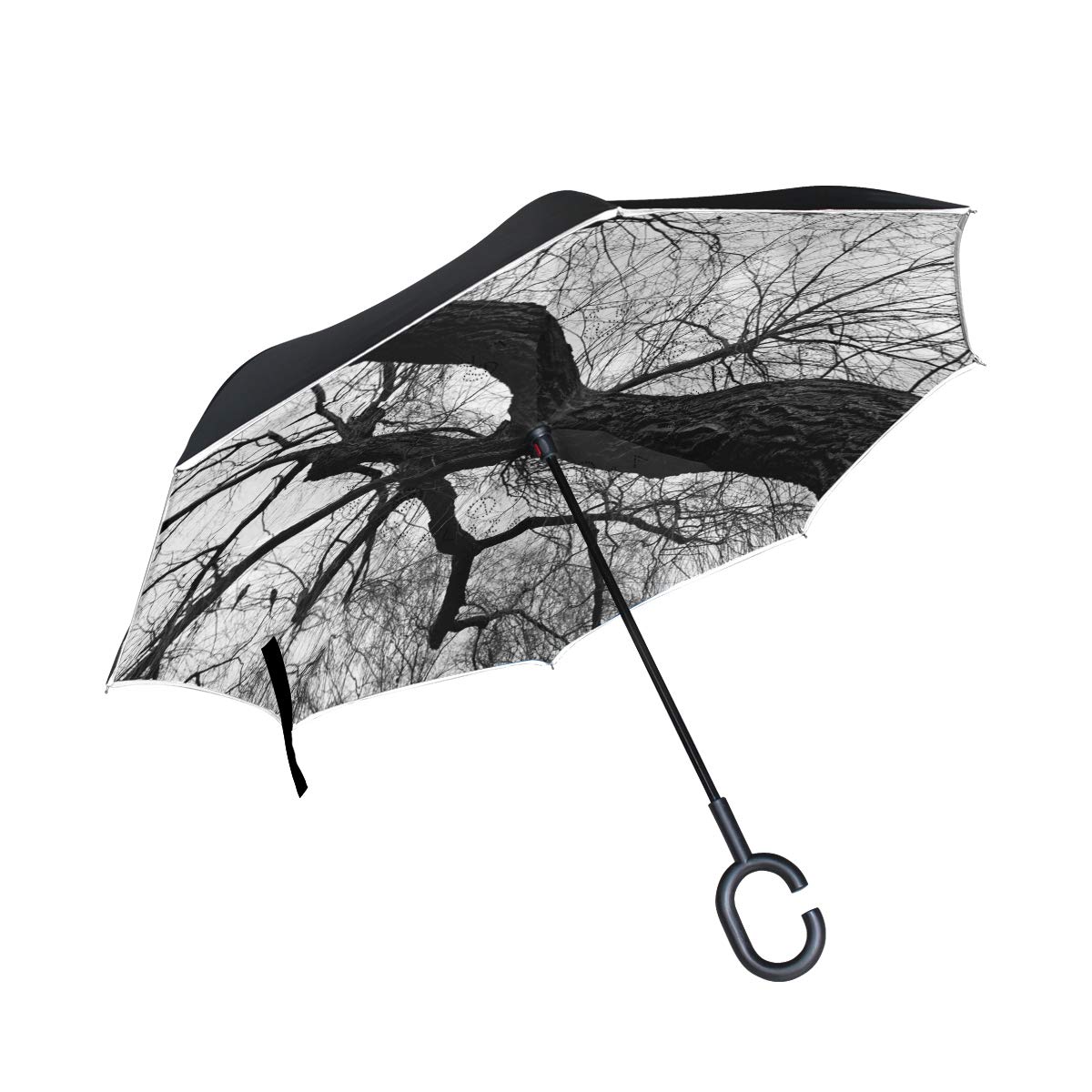 1200x1200 Heoeh Unique Tree Weeping Willow Inverted Umbrella