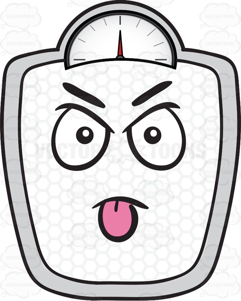 821x1024 Mocking Weighing Scale Emoji