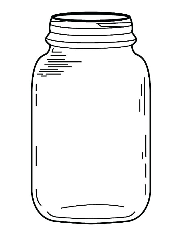 600x777 Empty Mason Jar Clip Art Weight Magers