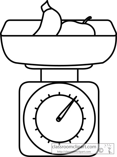 411x550 Weighing Scale Clipart Black And White